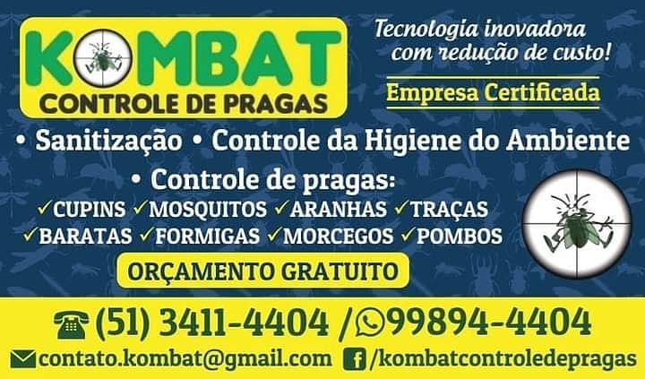 KOMBAT - CONTROLE DE PRAGAS